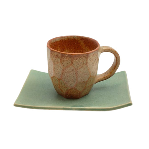 The Diamond faceted Espresso set