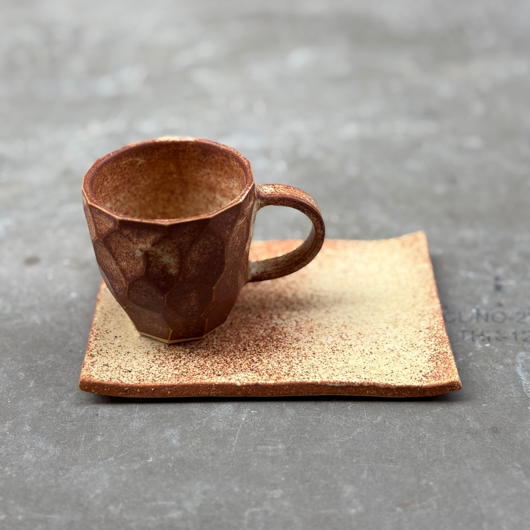 The Diamond faceted Espresso set