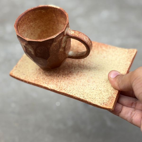 The Diamond faceted Espresso set