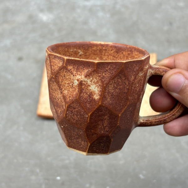 The Diamond faceted Espresso set