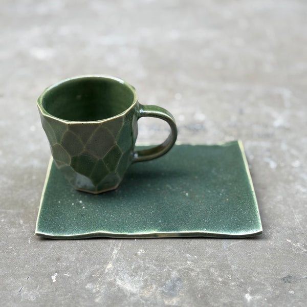 The Diamond faceted Espresso set