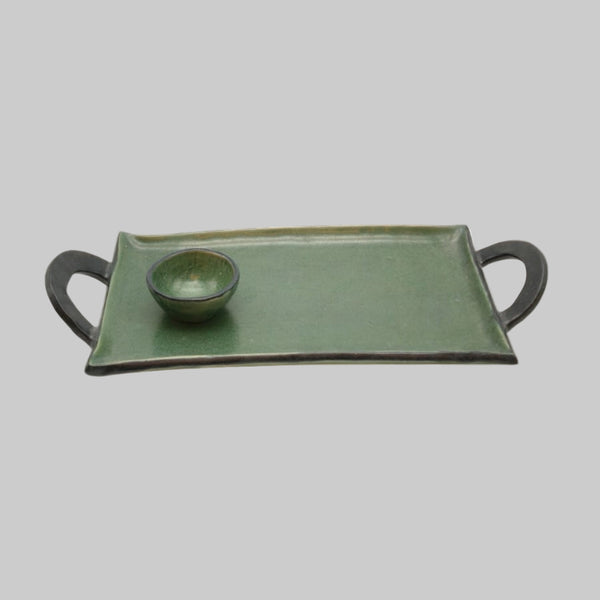 THE HANDLED PLATTER SET