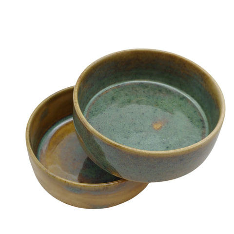 Full moon nut bowls (pair)