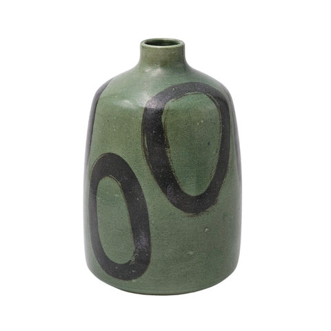 Forested Broad shoulder vase