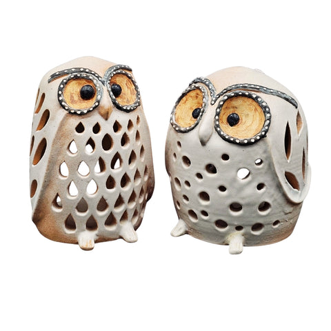 A COUPLE OF OWLS (Pair)