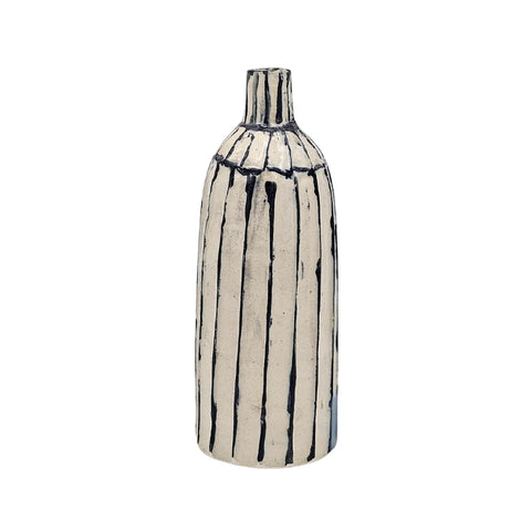 MIDNIGHT LINES - RIBBON VASE