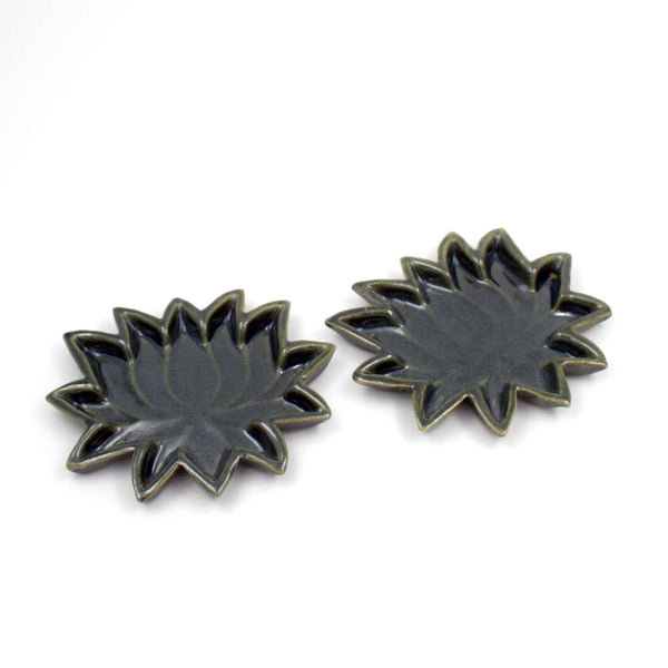 lotus trinket plates (Pair)