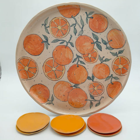 Orange Platter