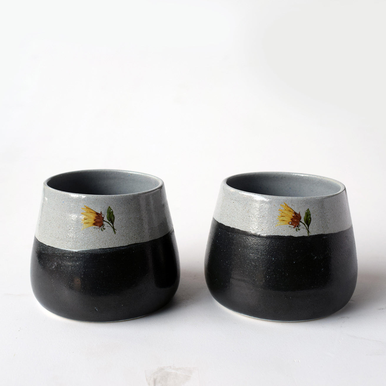 Blooms in Ash Tumblers (Pair)