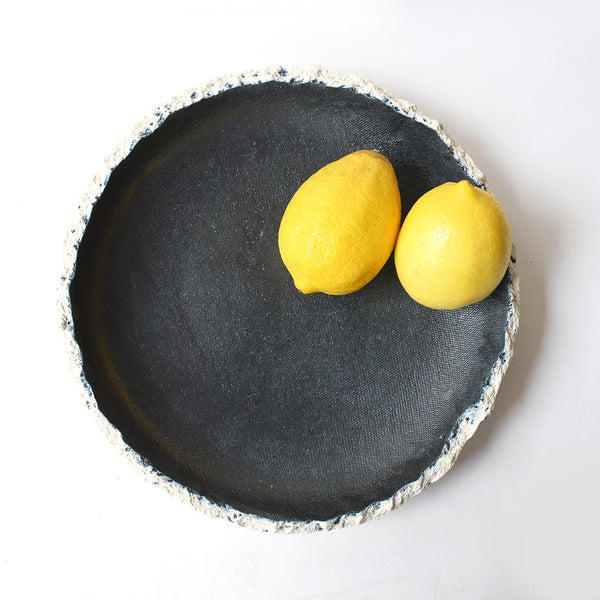 Monochrome Jagged Platter 12" (Large)