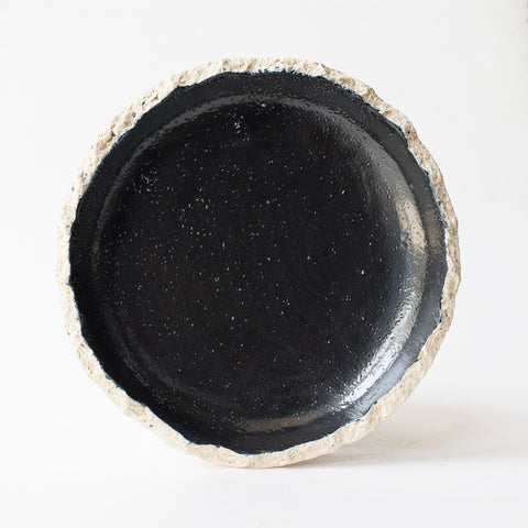 Monochrome Jagged Platter 8"(Small)